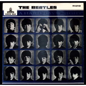 BEATLES A Hard Day's Night +3 (Odeon GEOS 222) Sweden 1964 7" EP w/ picture sleeve
